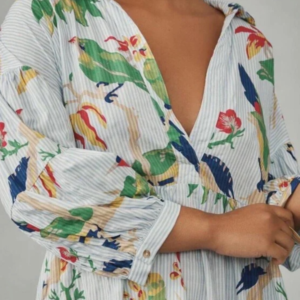 Anthropologie The Carolita Maxi Dress Sz XS - Picture 3 of 7